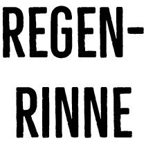 Regenrinnen</h4>